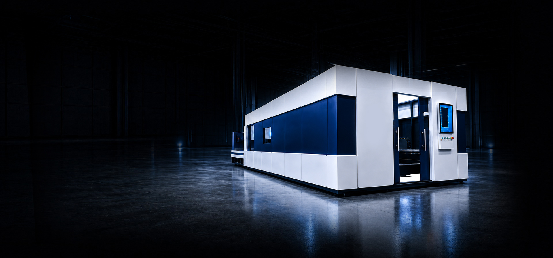 Оптоволоконный лазерный станок закрытого типа DMM 6015AL (3000W) главное фото